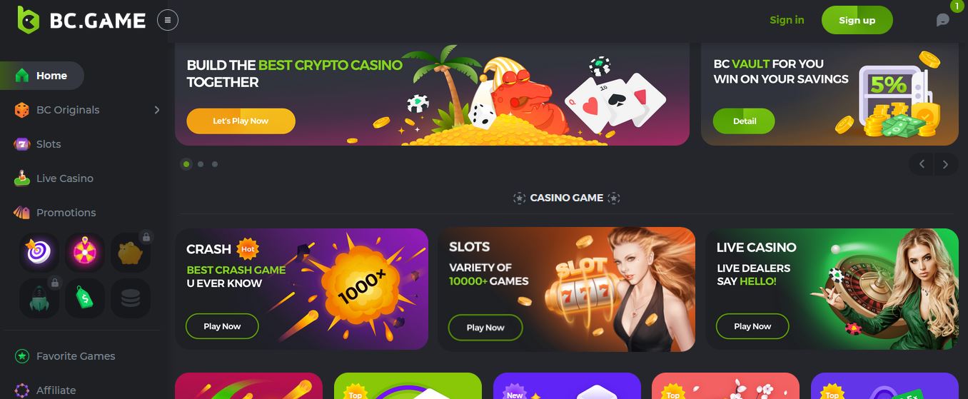 BC.Game Casino Review