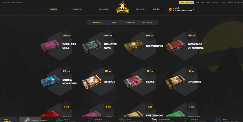 CSGOKingdom Features