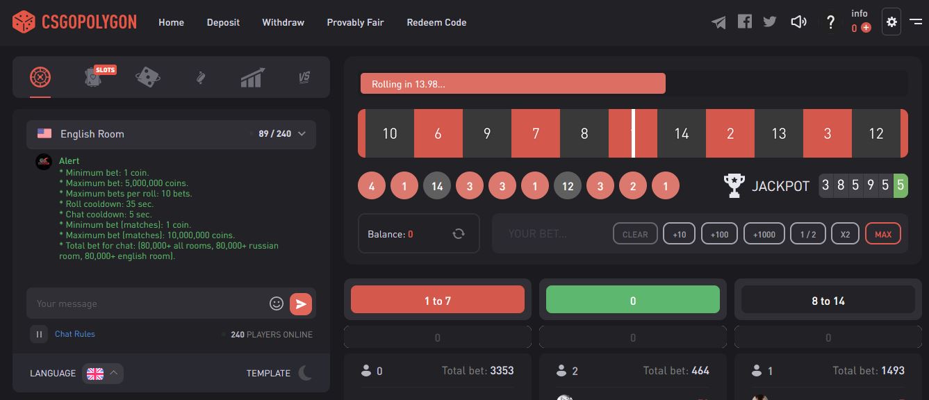 CSGOPolygon CSGO Gambling Site