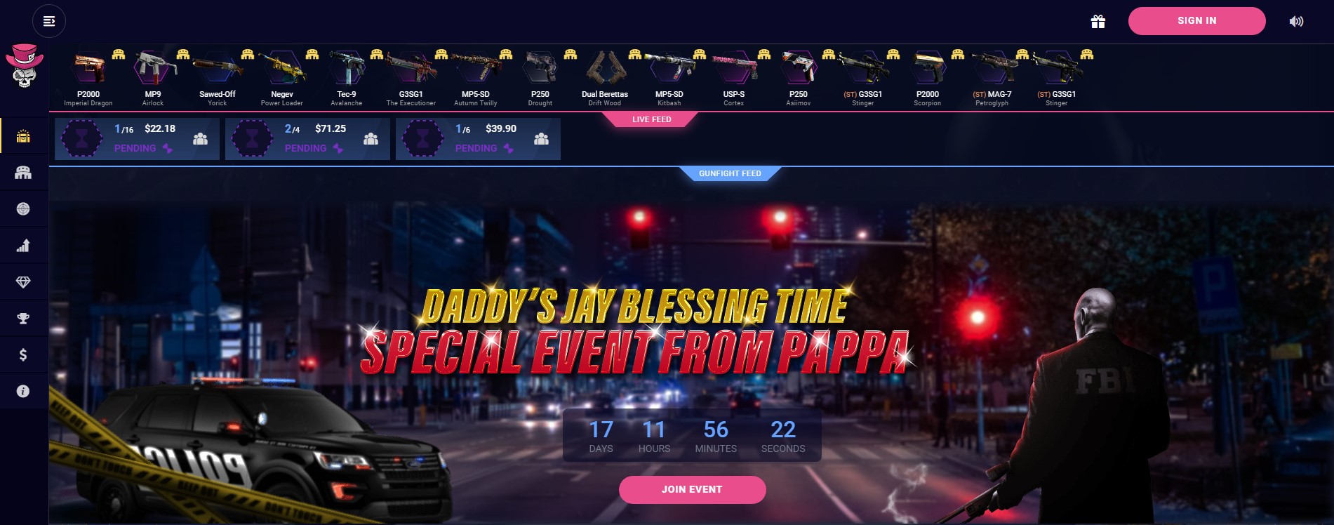 Daddy Skins