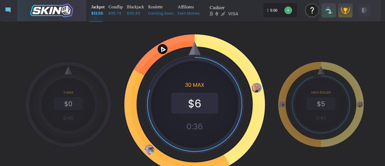 SkinBet CSGO Gambling Site
