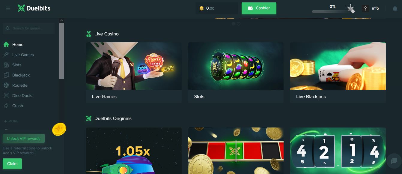 Duelbits Casino