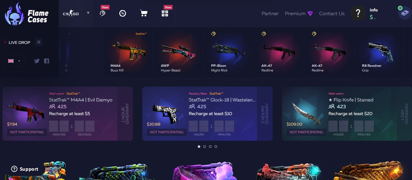 FlameCases CSGO
