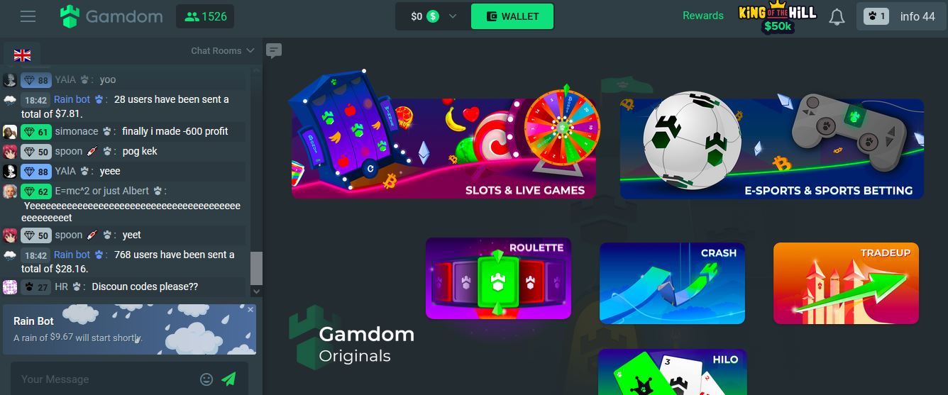 Gamdom Casino