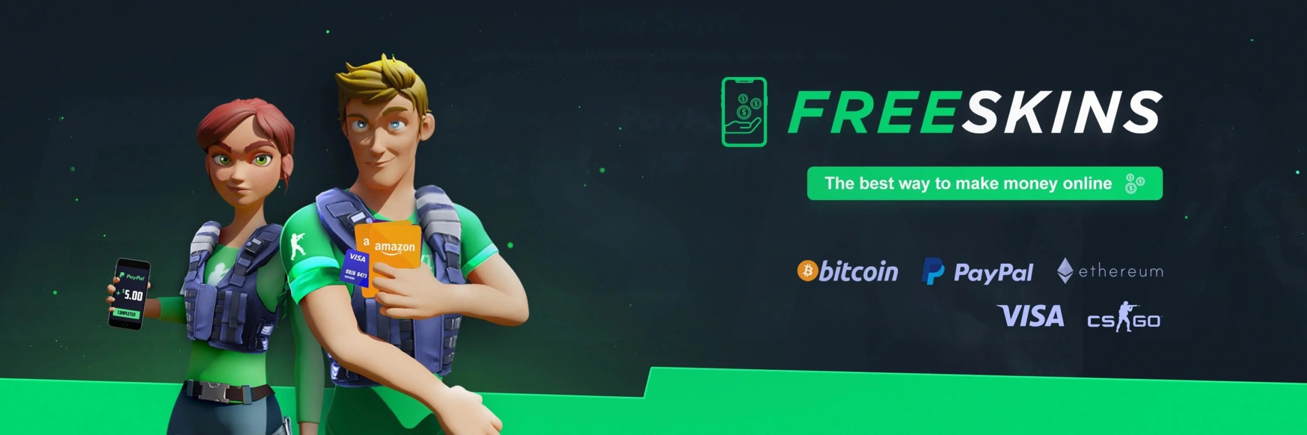 Free Skins - make money online